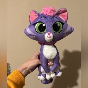 DISNEY “HISSY” CAT - 12 INCH PLUSH. - FROM PUPPY DOG PALS